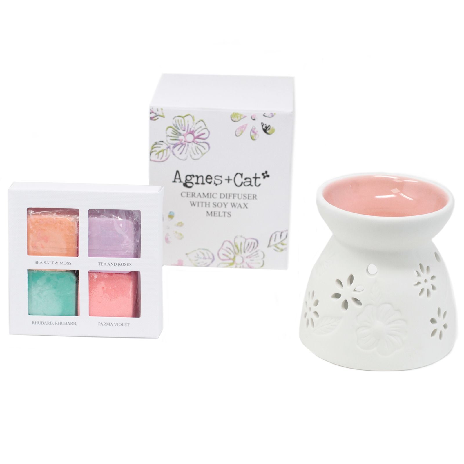 Wax Melter with Four Soy Wax Melts - Vivid Aromas UK