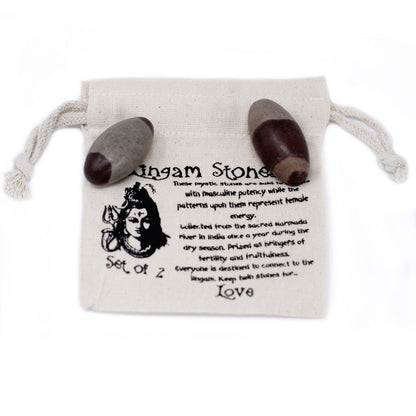 Two Inch Lingam - 2 Stones - Vivid Aromas UK