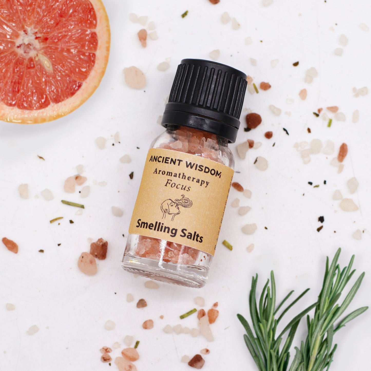 Focus Aromatherapy Smelling Salt - Vivid Aromas UK