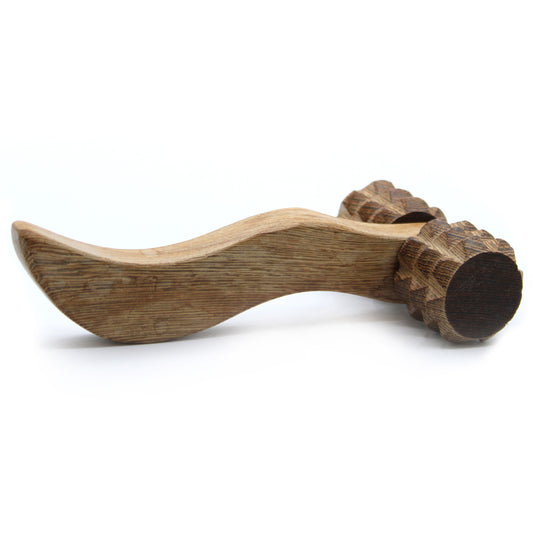Massage Tool - Ribbed Hand Roller - Vivid Aromas UK