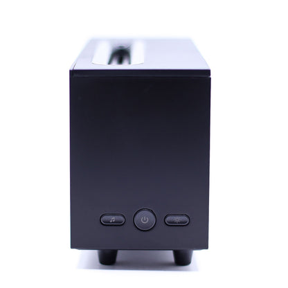 Flame Effect Aroma Diffuser with Birdsound - Black USB - Colour Change - Vivid Aromas UK