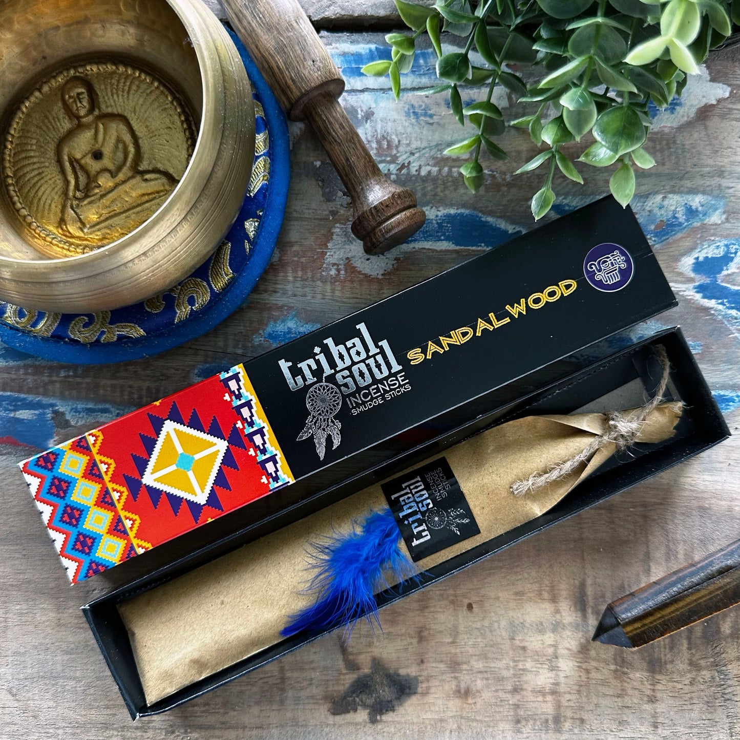 Tribal Soul Incense Sticks - Sandalwood - Vivid Aromas UK