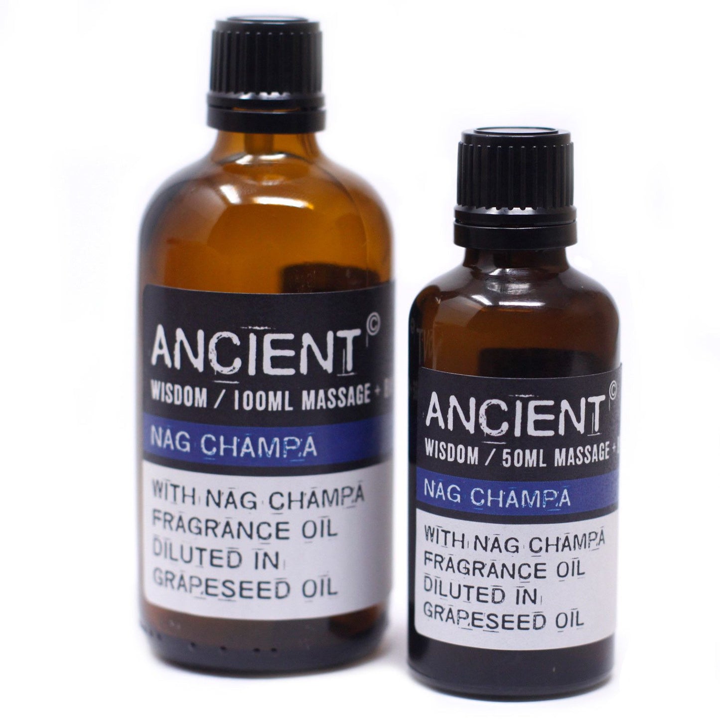 Nag Champa Massage Oil - 50ml - Vivid Aromas UK