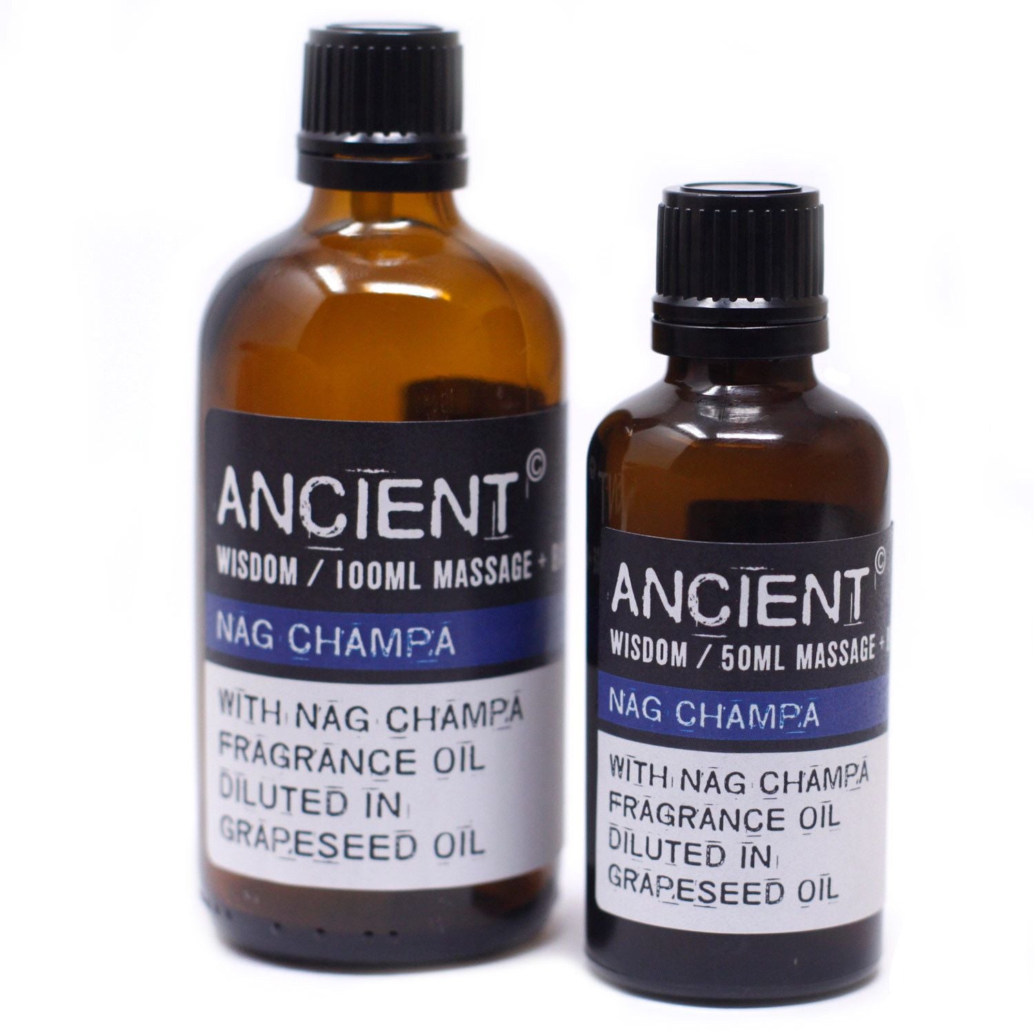 Nag Champa Massage Oil - 50ml - Vivid Aromas UK