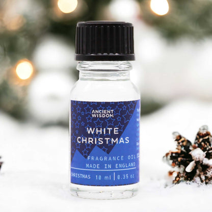White Christmas Fragrance Oil 10ml - Vivid Aromas UK