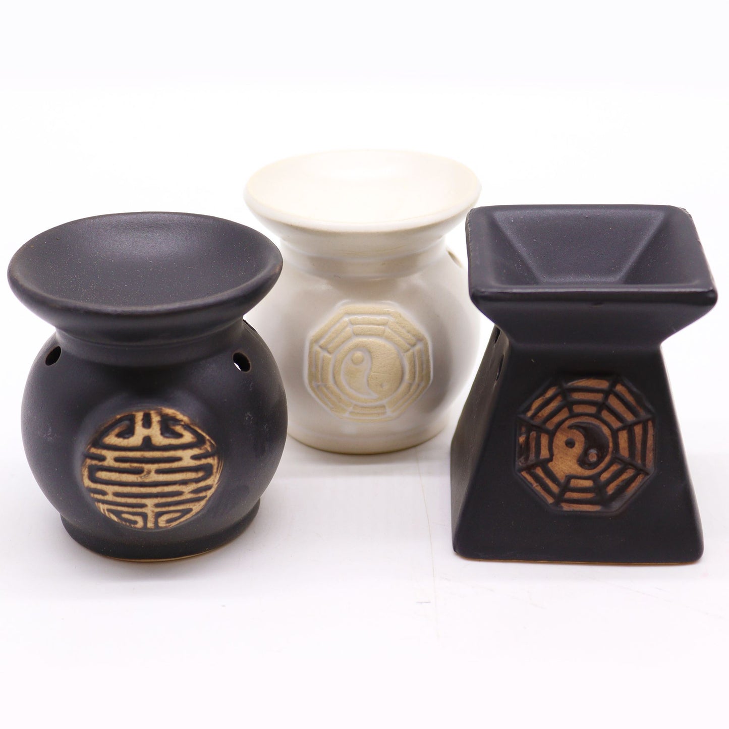 ClassicYin Yang Oil Burners (aast) - Vivid Aromas UK