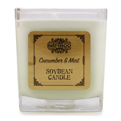 Soybean Jar Candles - Cucumber & Mint - Vivid Aromas UK