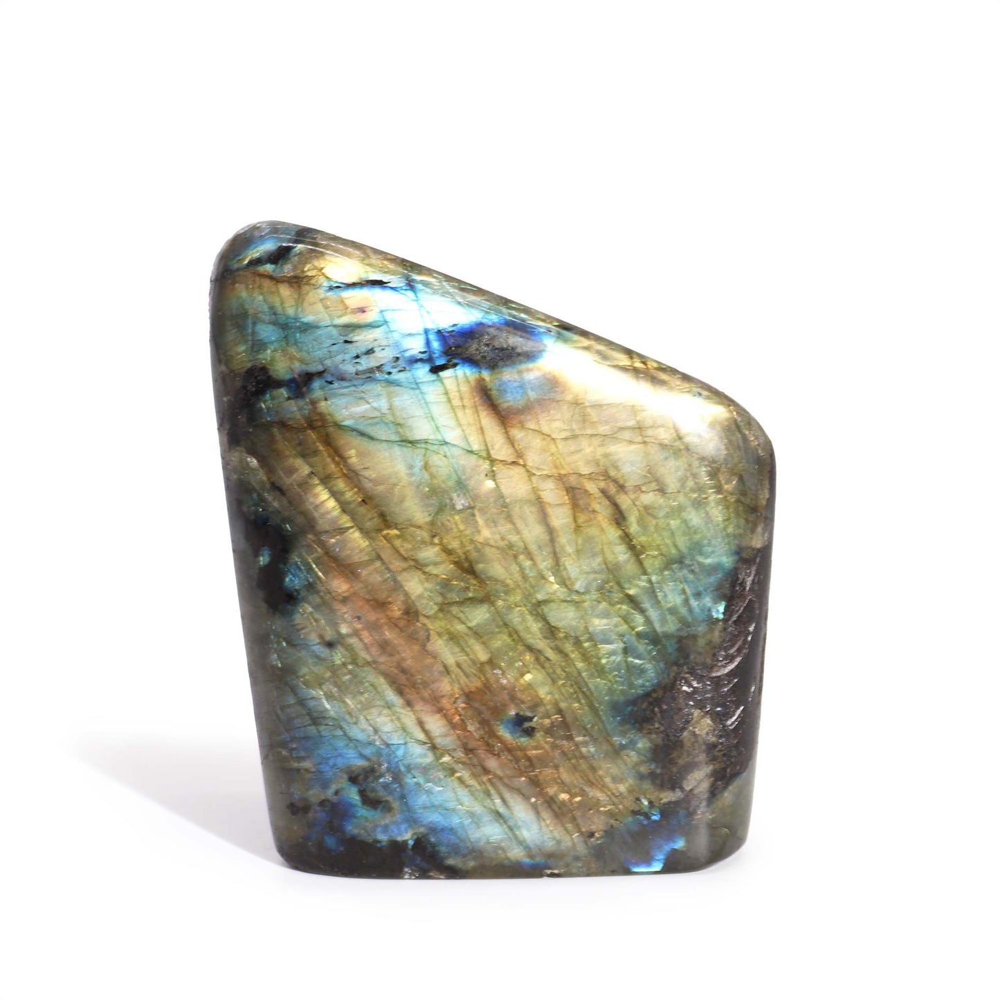 Madagascar Labradorite Large Stone (approx 550-750gms 110-140mm) - Vivid Aromas UK