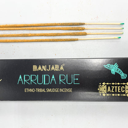 Banjara Tribal Smudge Incense - White Arruda Rue - Vivid Aromas UK
