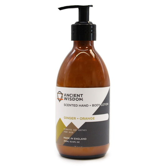 Ginger & Orange Lotion 300ml - Vivid Aromas UK