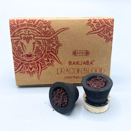 Banjara Resin Cups - Dragons Blood - Vivid Aromas UK