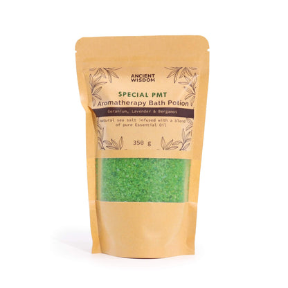Aromatherapy Bath Potion in Kraft Bag 350g - PMT - Vivid Aromas UK