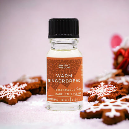 Warm Gingerbread Fragrance Oil 10ml - Vivid Aromas UK