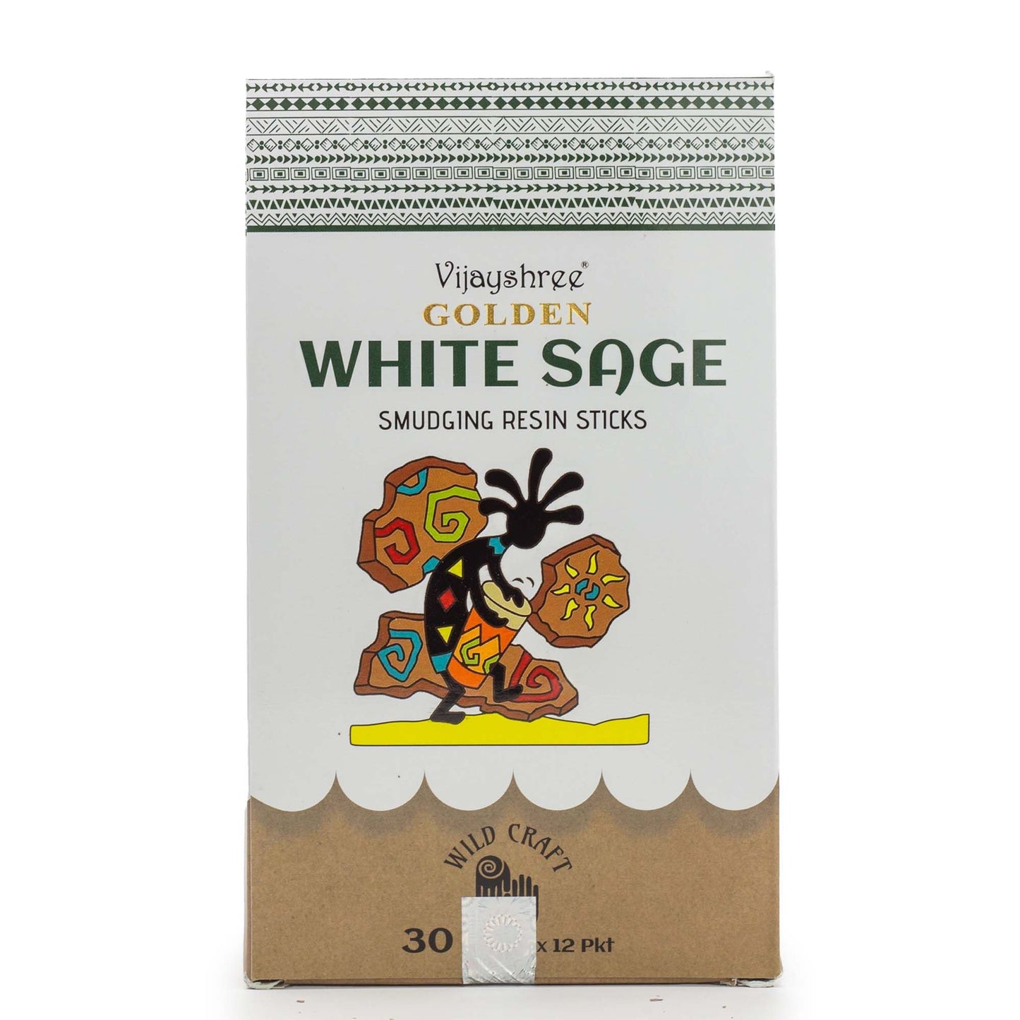 Golden White Sage Smudging Resin Sticks – 30g - Vivid Aromas UK