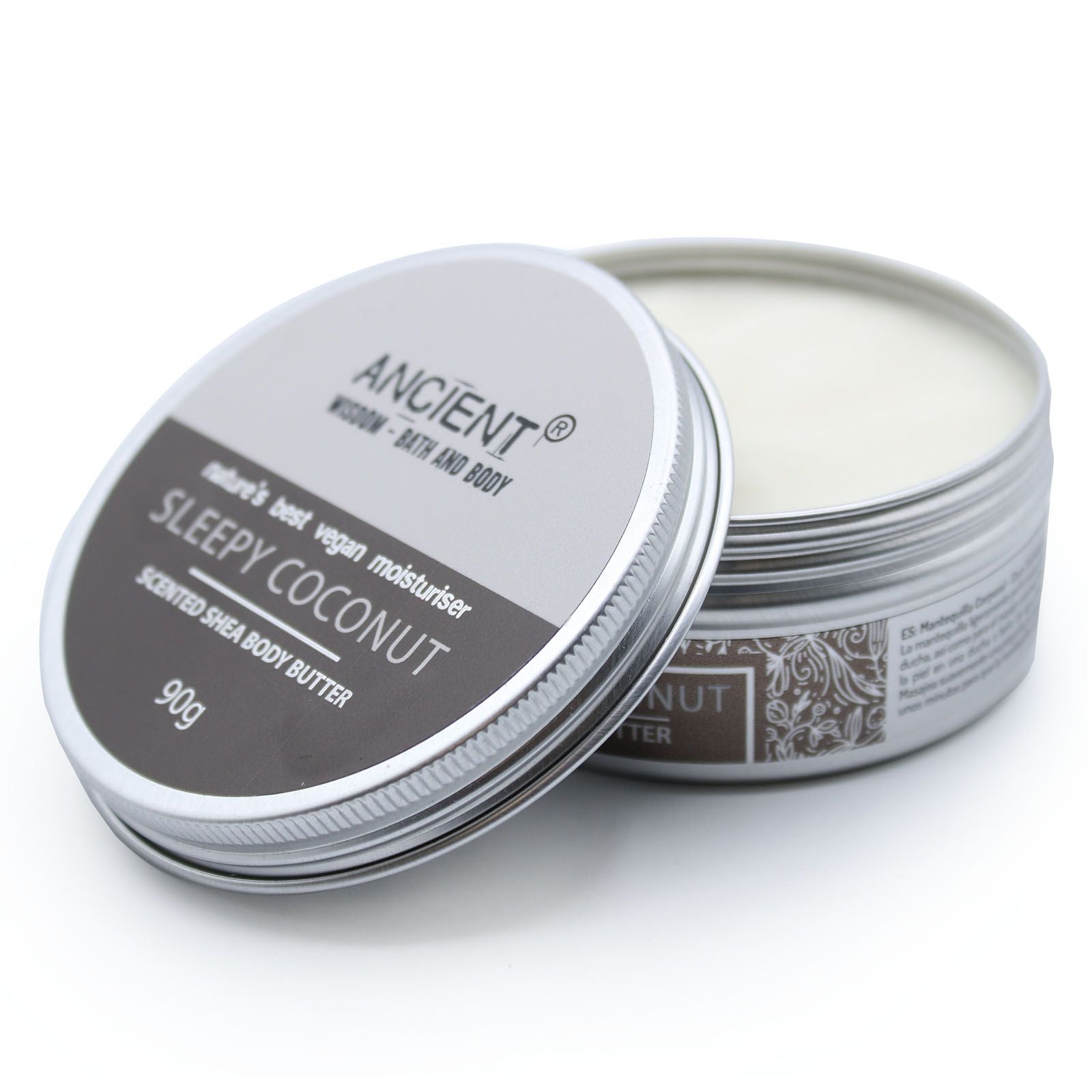 Scented Shea Body Butter 90g - Sleepy Coconut - Vivid Aromas UK
