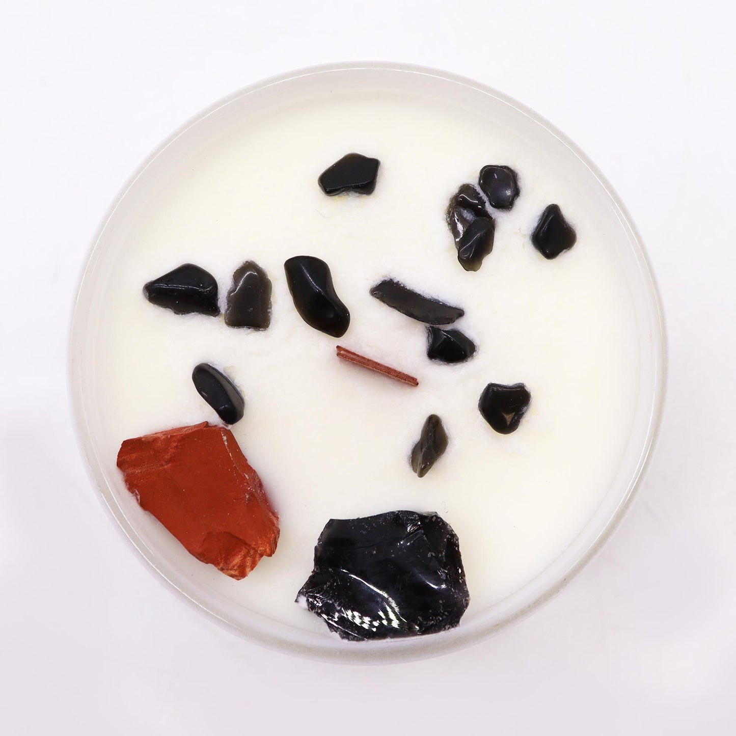 Chakra Crystal Candles - Root Chakra - Vivid Aromas UK