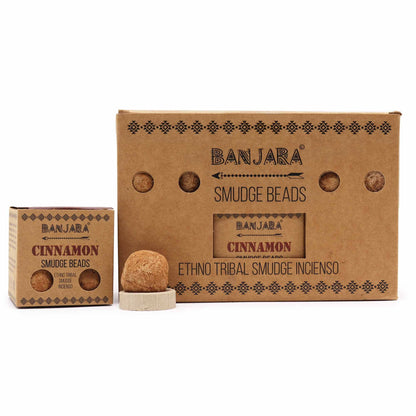 Banjara Smudge Beads - Cinnamon - Vivid Aromas UK