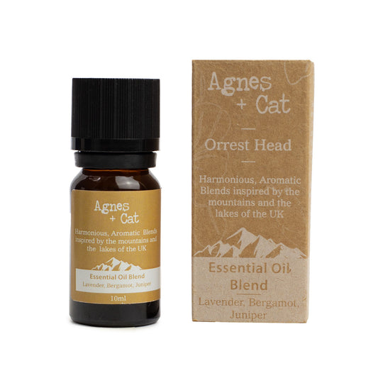 Agnes + Cat Essential Oil Blend - Orrest Head - Lavender, Bergamot & Juniper - Vivid Aromas UK