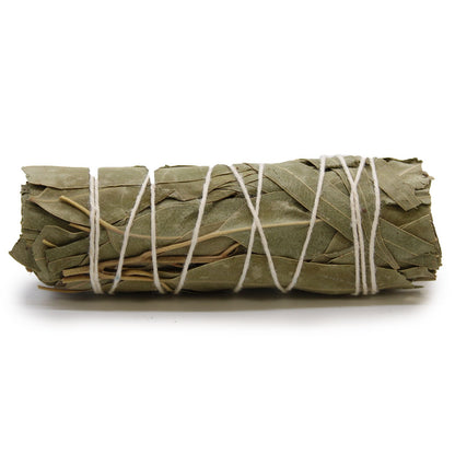 Smudge Stcik - White Sage & Eucalyptus 10 cm - Vivid Aromas UK