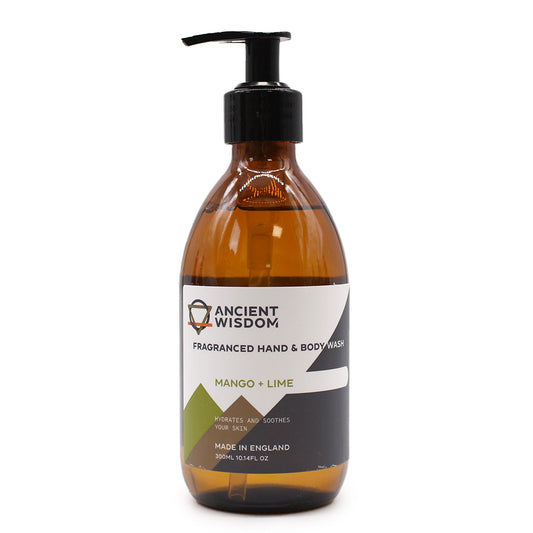 Mango & Lime Hand & Body Wash 300ml - Vivid Aromas UK