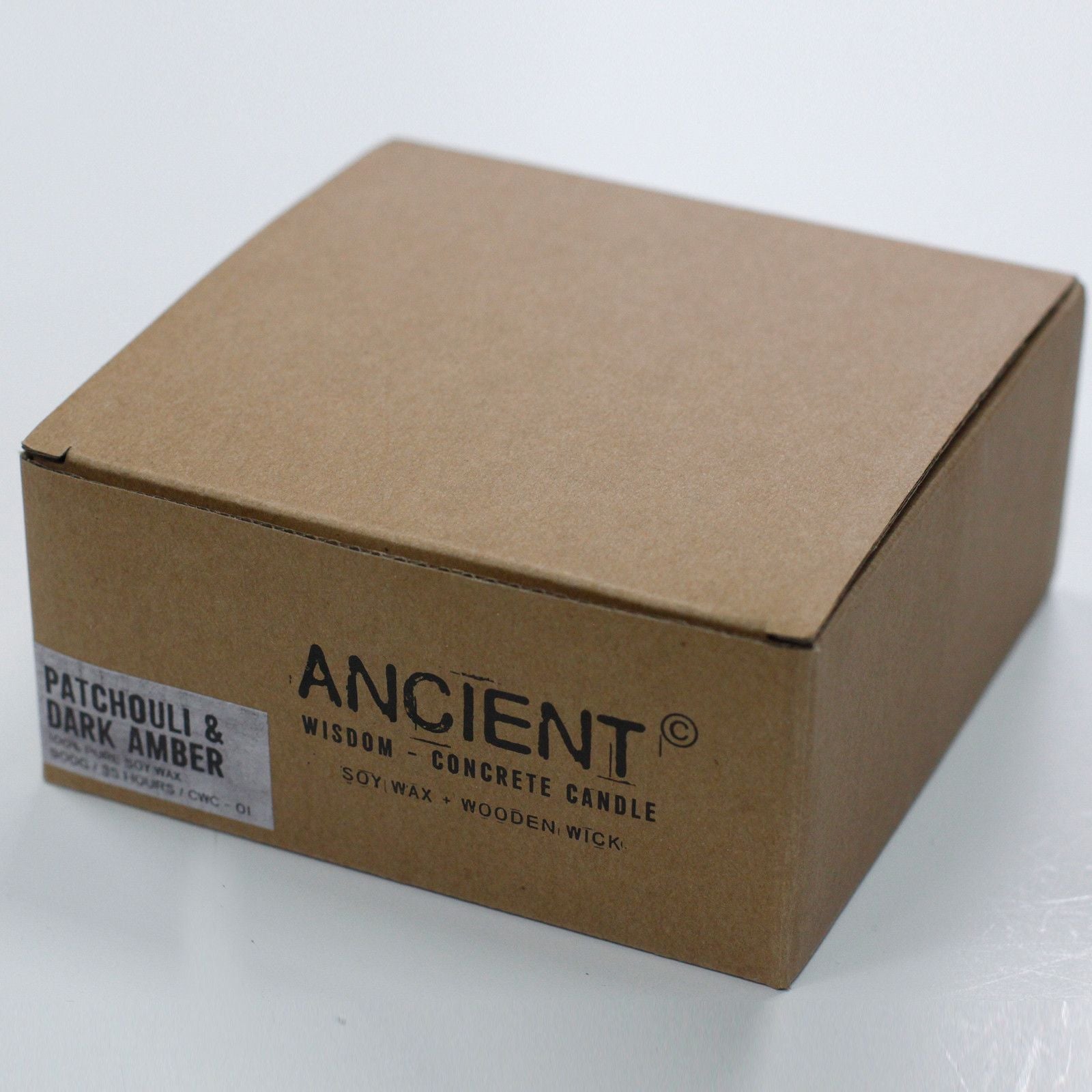 Large Round - Patchouli & Dark Amber - Vivid Aromas UK