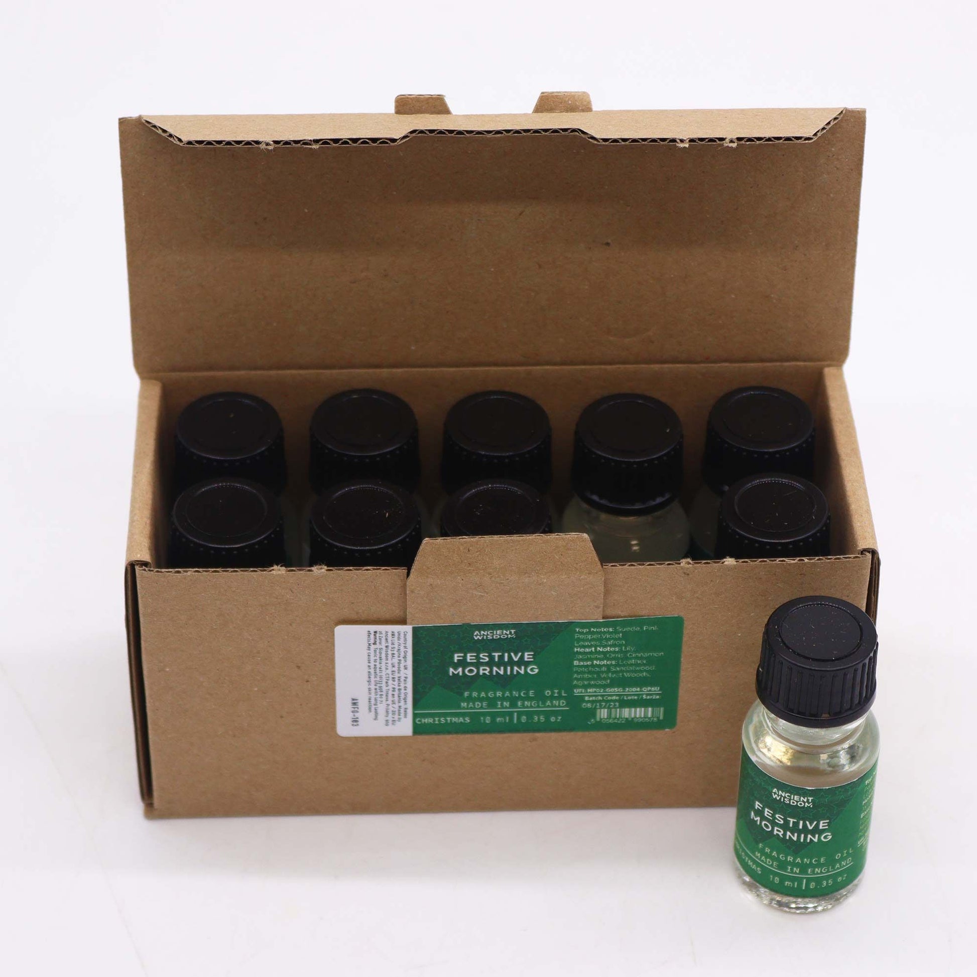 Festive Morning Fragrance Oil 10ml - Vivid Aromas UK