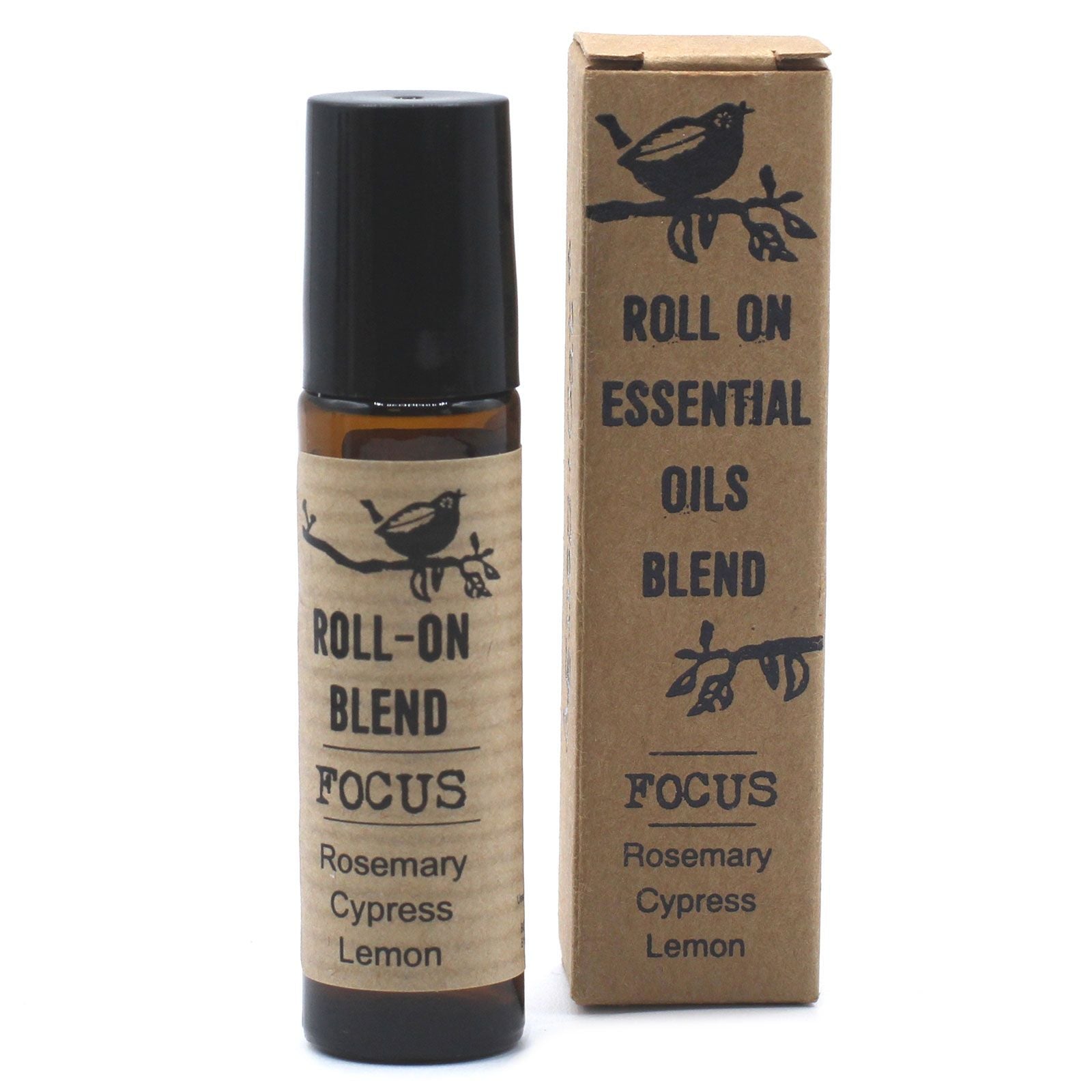 Agnes + Cat Roll On Essential Oil Blend - FOCUS - Vivid Aromas UK