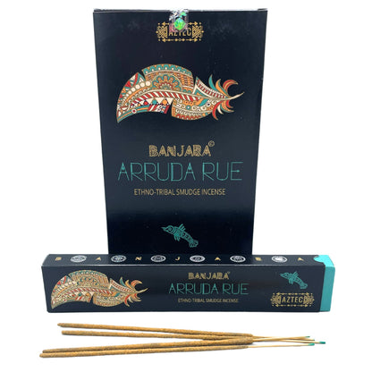 Banjara Tribal Smudge Incense - White Arruda Rue - Vivid Aromas UK