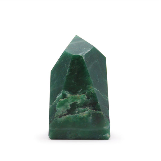 Gemstone Points approx 6cm (0.5KG) - Indian Jade (approx 8 pieces) - Vivid Aromas UK