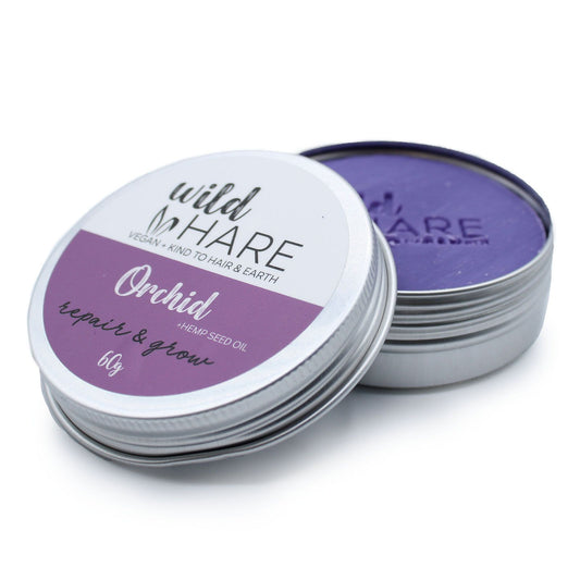 Wild Hare Solid Shampoo 60g - Orchid - Vivid Aromas UK