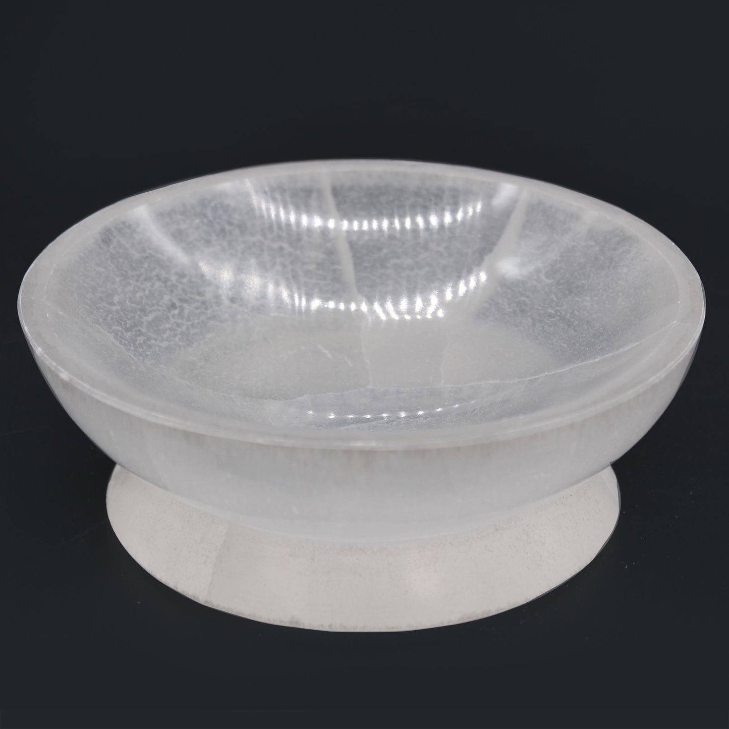 Selenite Ritual Bowl - 13cm - Vivid Aromas UK