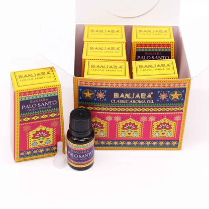 Banjara Indian Fragrance Oil 10ml - Palo Santo - Vivid Aromas UK
