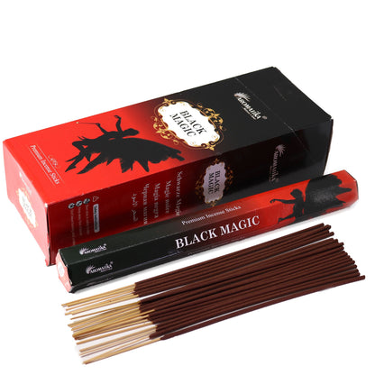 Aromatika Charcoal Free Hex Incense - Black Magic - Vivid Aromas UK