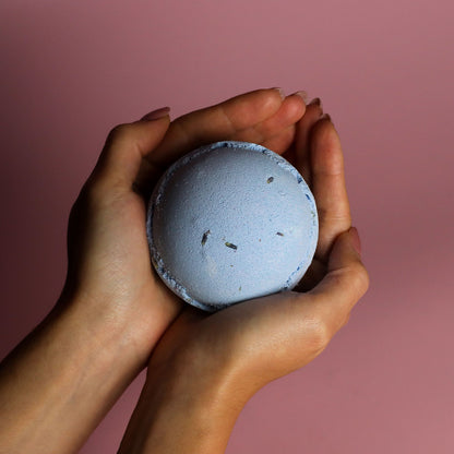 Set of 3 Lavender & Seeds Bath Bombs - Vivid Aromas UK