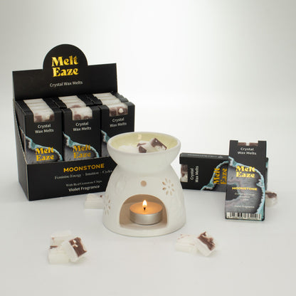MeltEaze Wax Melts 50g - Moonstone Glow - Violet - Vivid Aromas UK