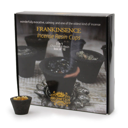 Box of 12 Resin Cups - Frankincense - Vivid Aromas UK