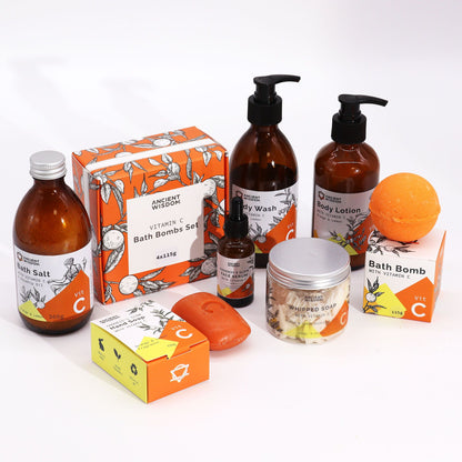 Aromatherapy Body Wash with Vitamin C – Orange & Lemon - Vivid Aromas UK
