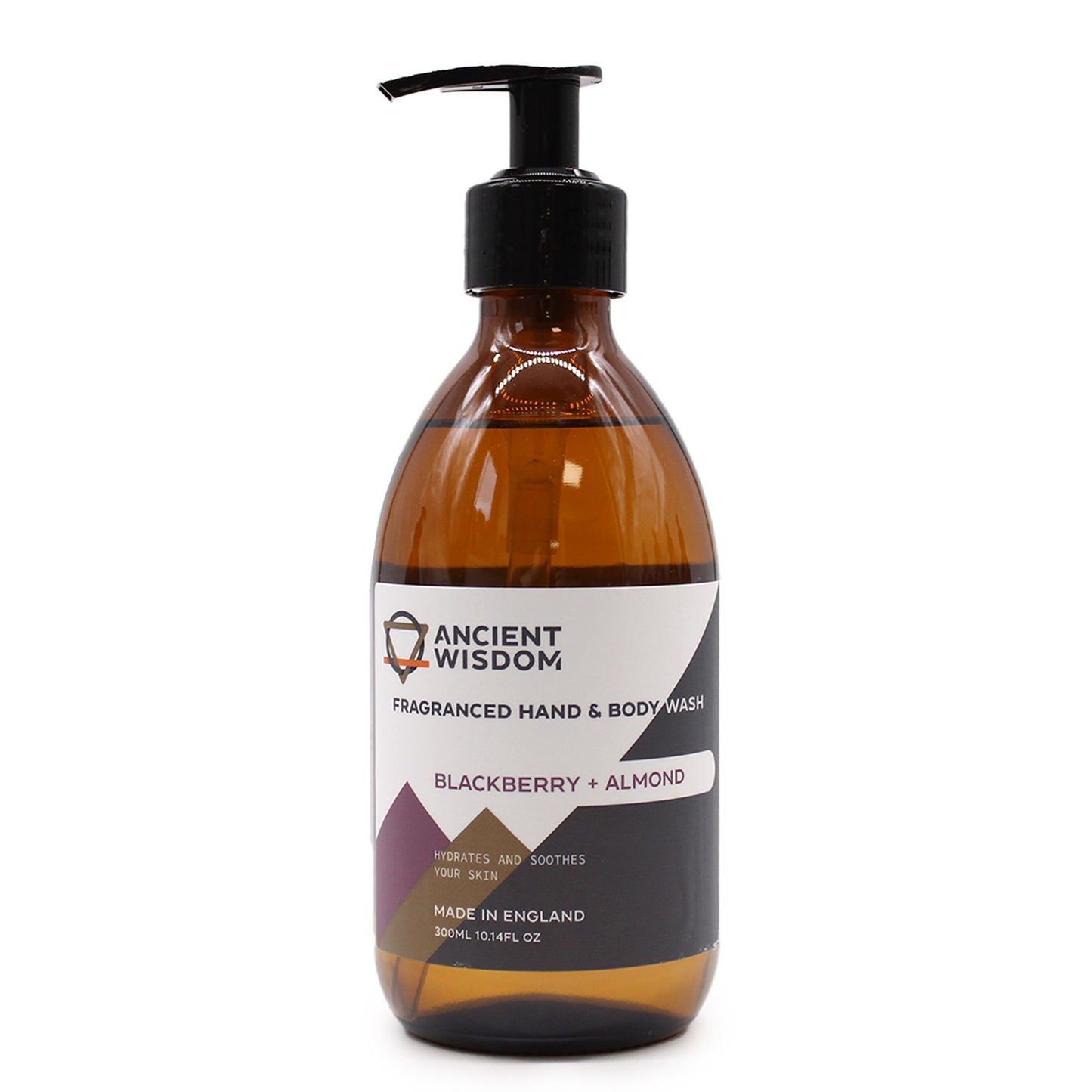 Blackberry & Almond Hand & Body Wash 300ml - Vivid Aromas UK