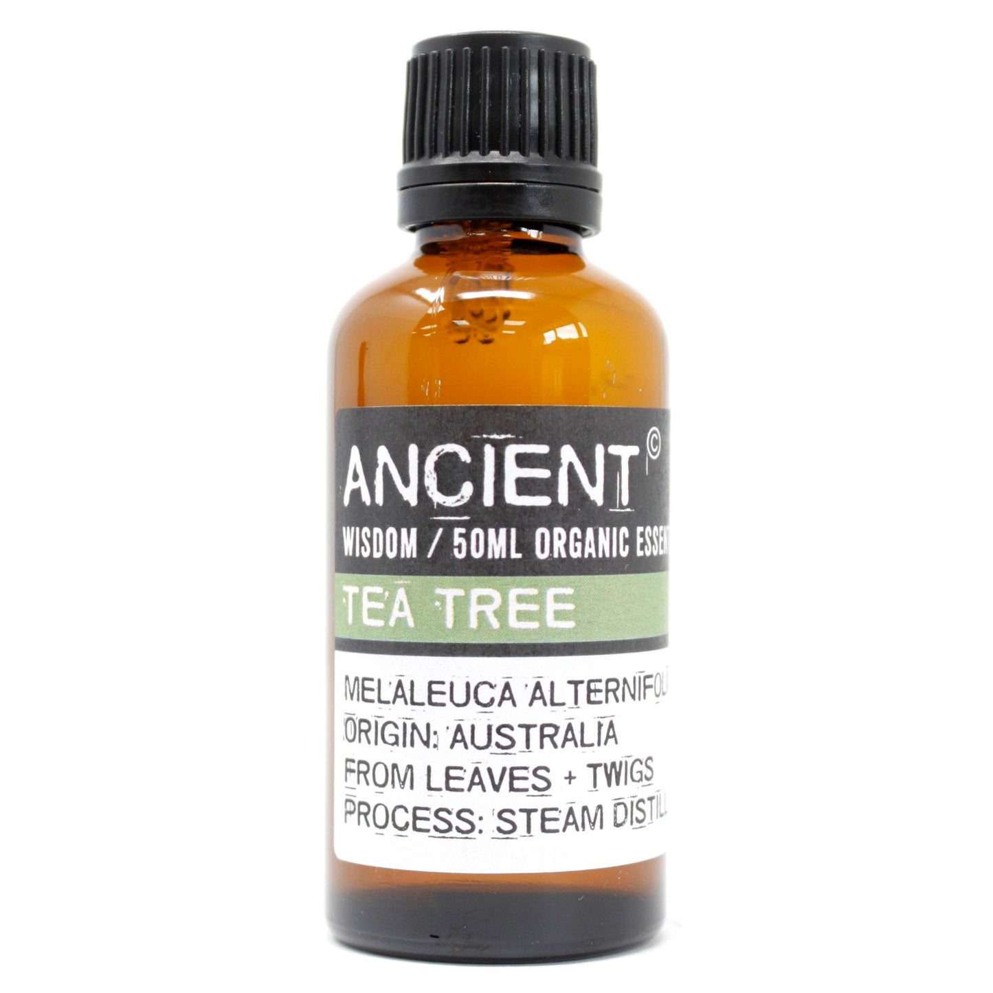 Tea Tree Organic Essential Oil 50ml - Vivid Aromas UK