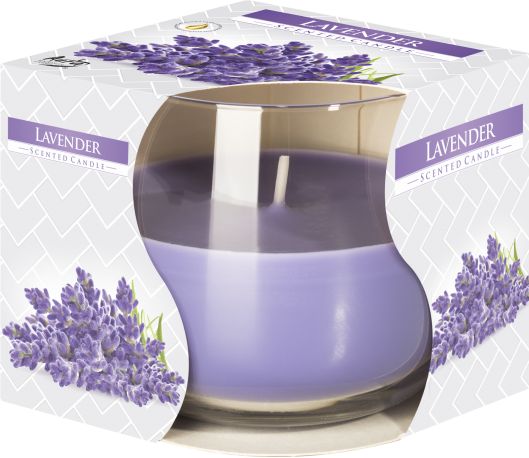 Scented Glass Jar Candle - Lavender - Vivid Aromas UK