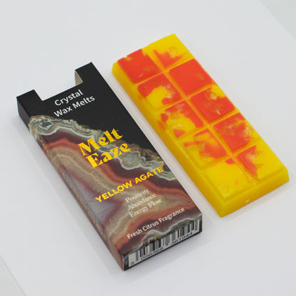 MeltEaze Wax Melts 50g - Golden Glow - Fresh Citrus - Vivid Aromas UK