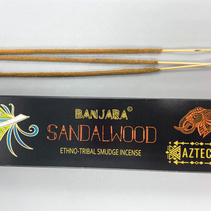 Banjara Tribal Smudge Incense - Sandalwood - Vivid Aromas UK