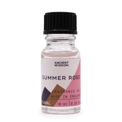 10ml Summer Rose Fragrance Oil - Vivid Aromas UK