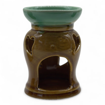 Classic Rustic Oil Burner - Heart Cut-out (assorted) - Vivid Aromas UK