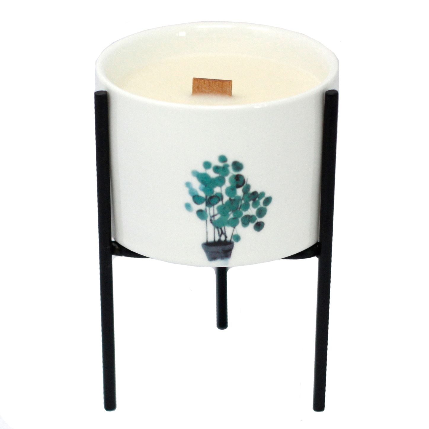 Iron Botanical Candle Holder - Vivid Aromas UK