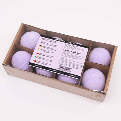 Essential Oil Bath Bomb - Clary Sage & Juniper - Vivid Aromas UK