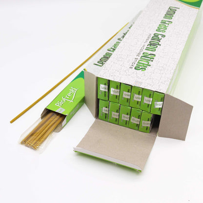 Biofresh Garden Incense Sticks 50cm - Lemongrass - Vivid Aromas UK