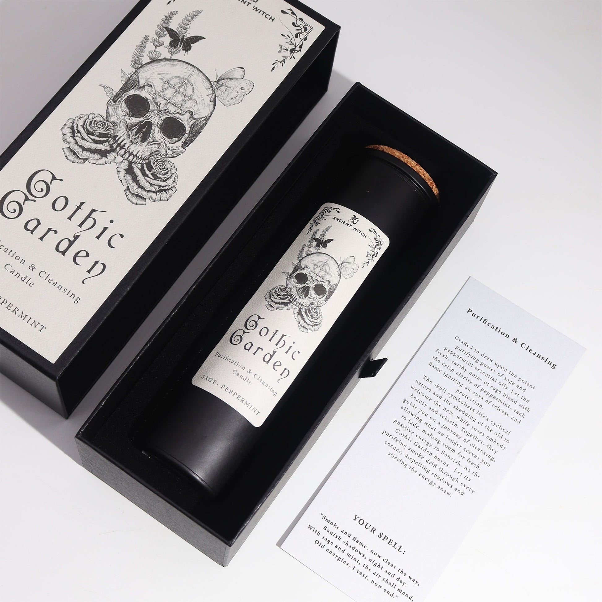 Ancient Witch Ritual Candles - Gothic Garden - Vivid Aromas UK