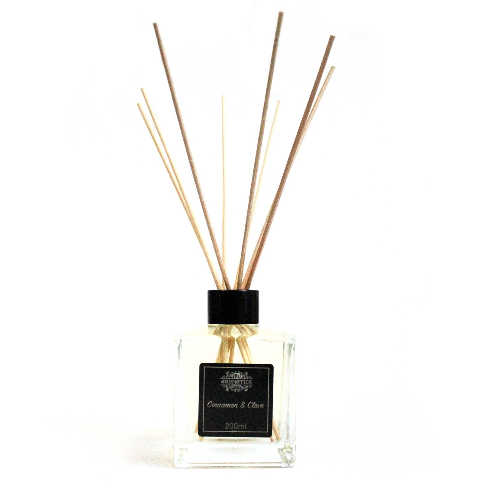 200ml Cinnamon & Clove Essential Oil Reed Diffuser - Vivid Aromas UK