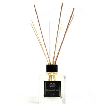 200ml Cinnamon & Clove Essential Oil Reed Diffuser - Vivid Aromas UK